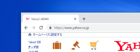 Chrome（Yahoo表示）