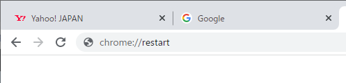 Chrome(restart)